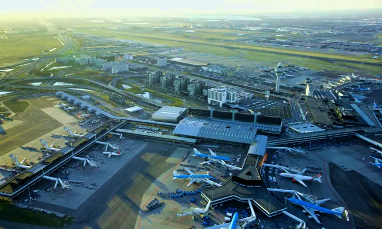 Amsterdam flyplass Schiphol