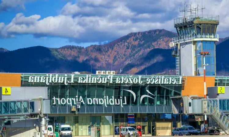 Ljubljana Jože Pučnik flyplass