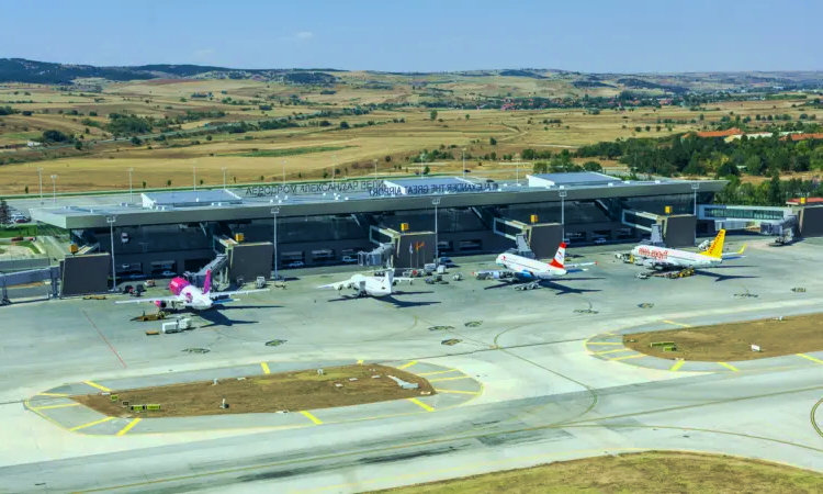 Skopje 'Alexander den store' flyplass