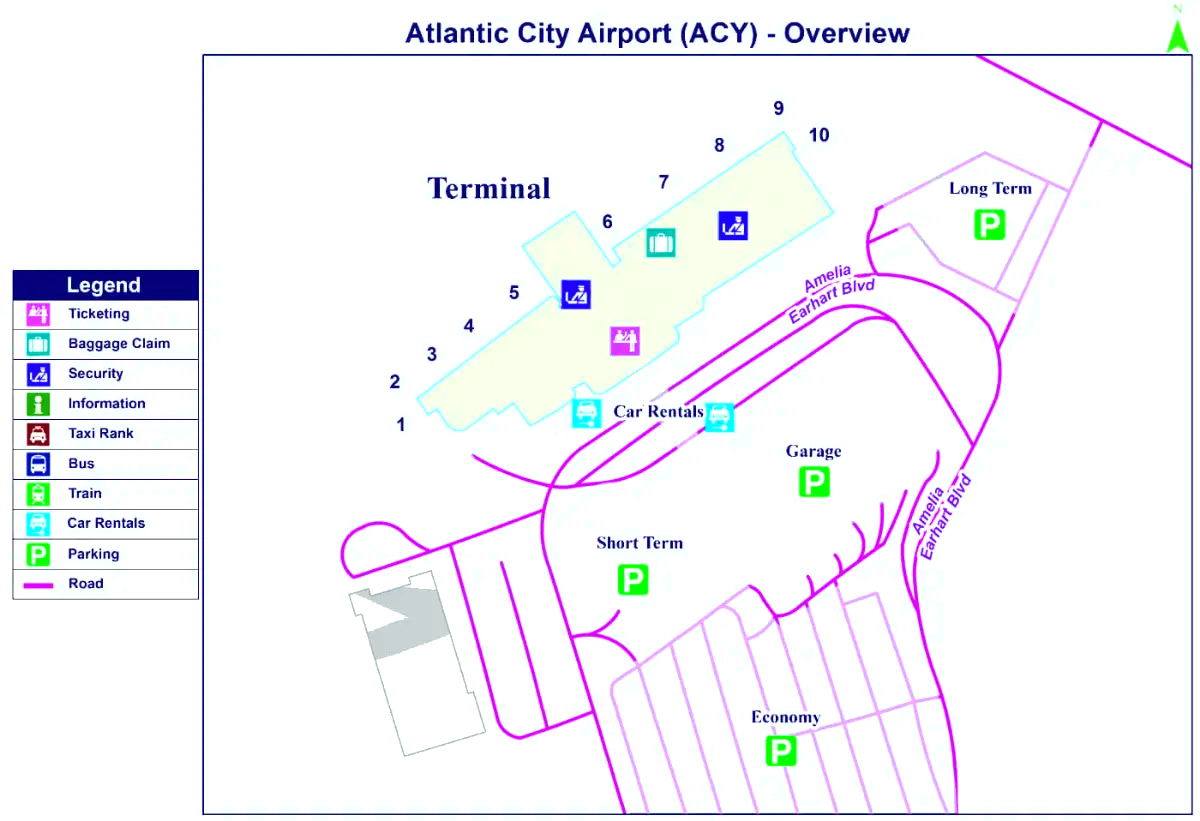 Atlantic City internasjonale lufthavn