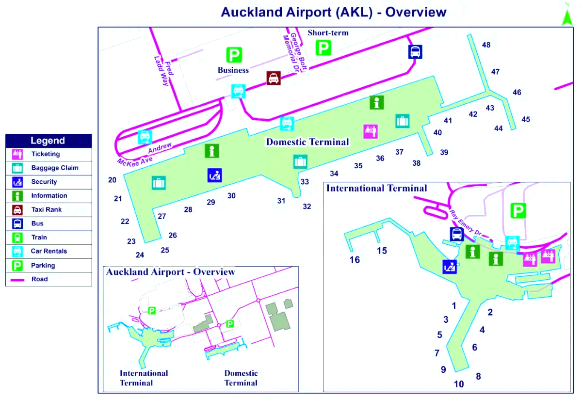 Auckland flyplass