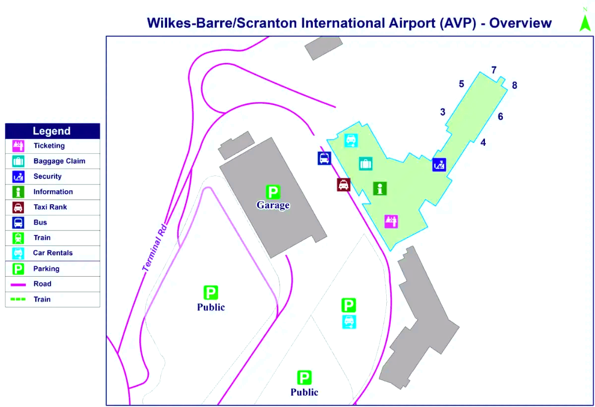 Wilkes-Barre/Scranton internasjonale lufthavn
