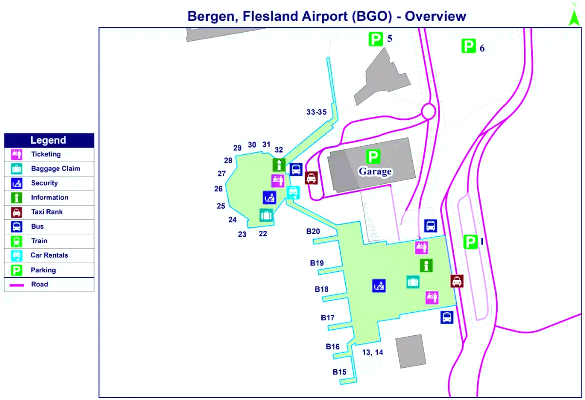 Bergen lufthavn Flesland