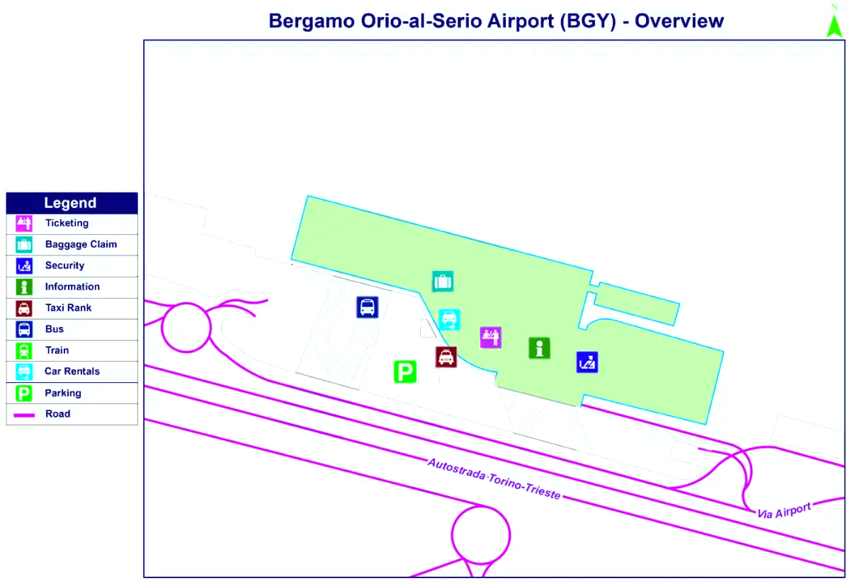 Il Caravaggio internasjonale flyplass