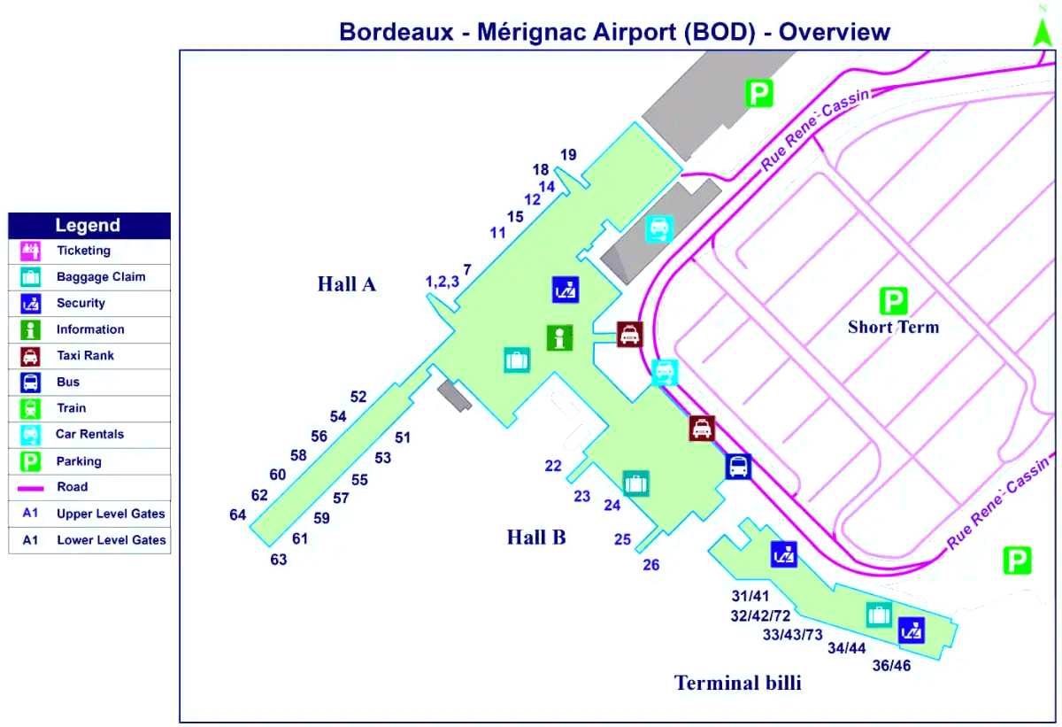 Bordeaux-Mérignac flyplass