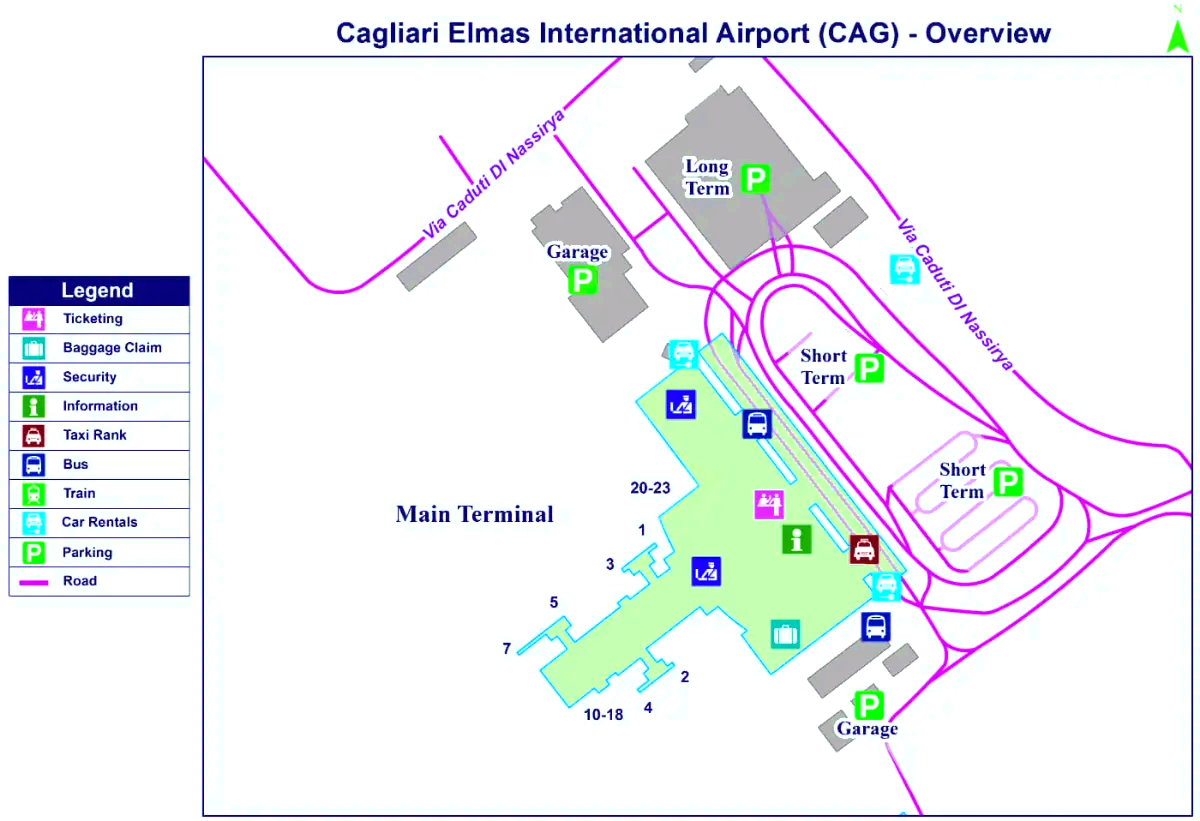 Cagliari Elmas flyplass