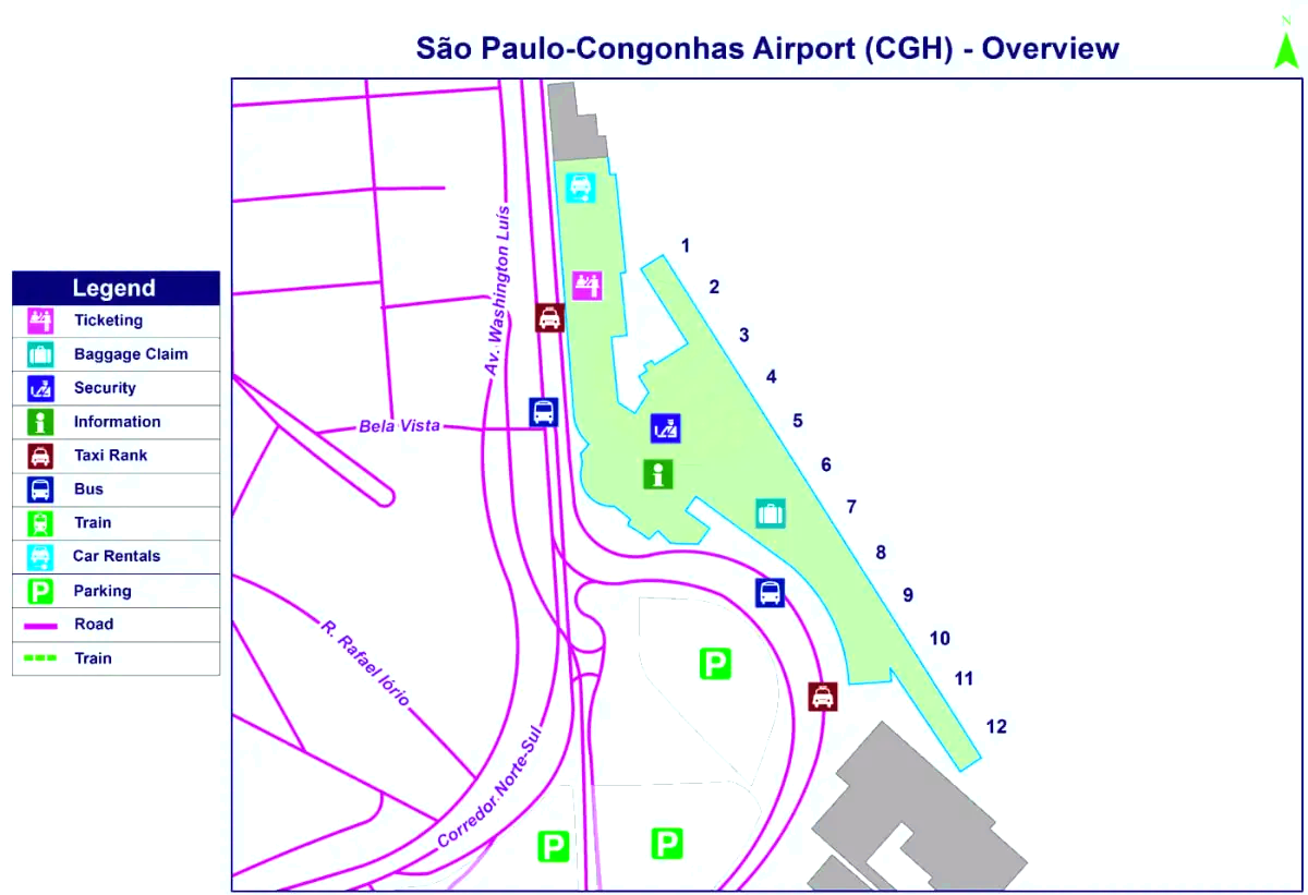 São Paulo-Congonhas flyplass