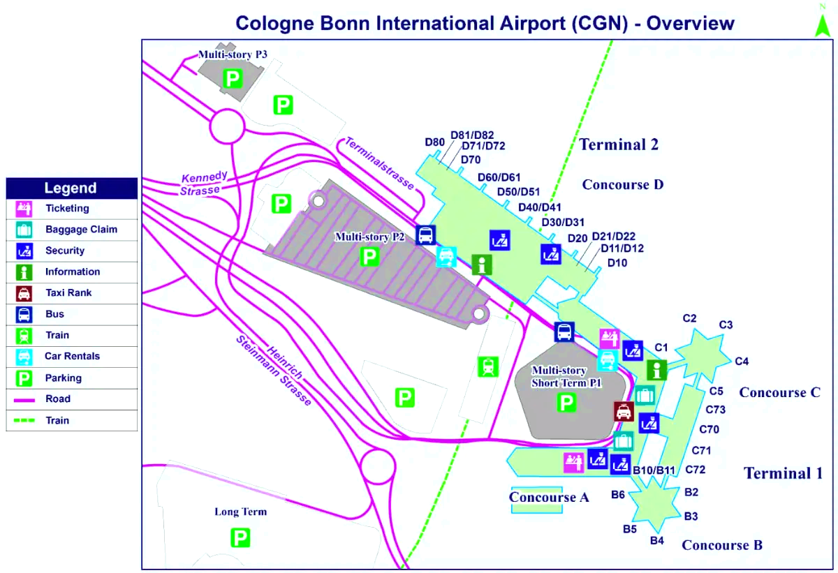 Köln Bonn flyplass