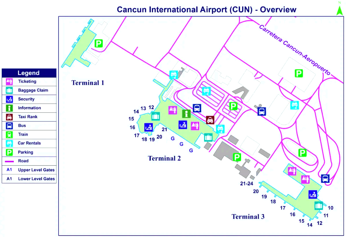 Cancun internasjonale flyplass