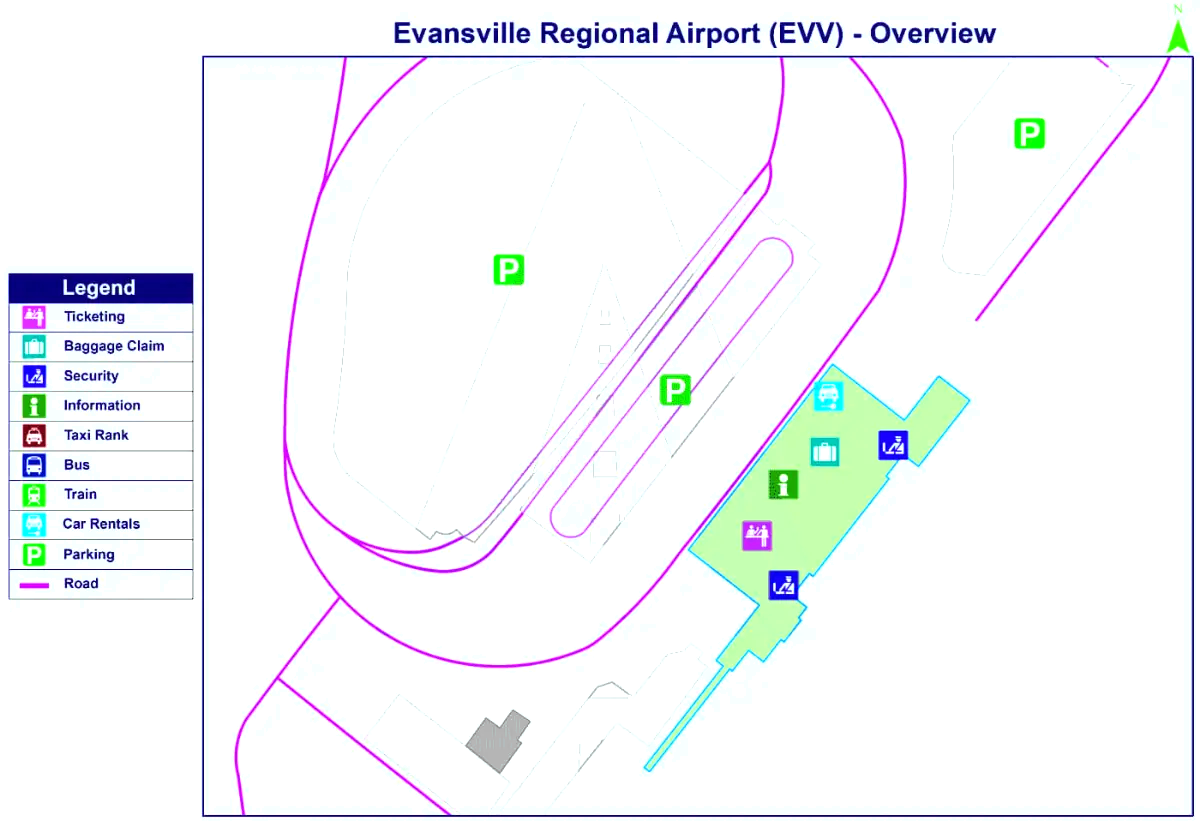 Evansville regionale flyplass