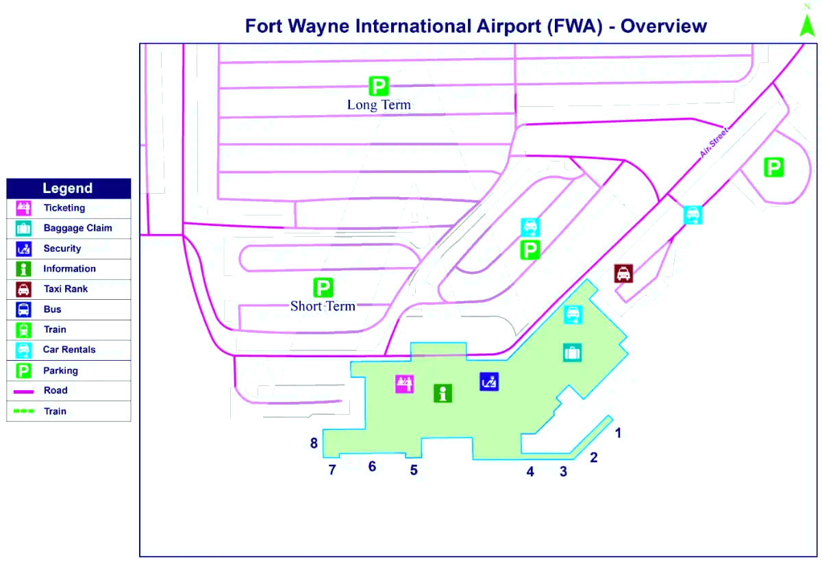 Fort Wayne internasjonale flyplass