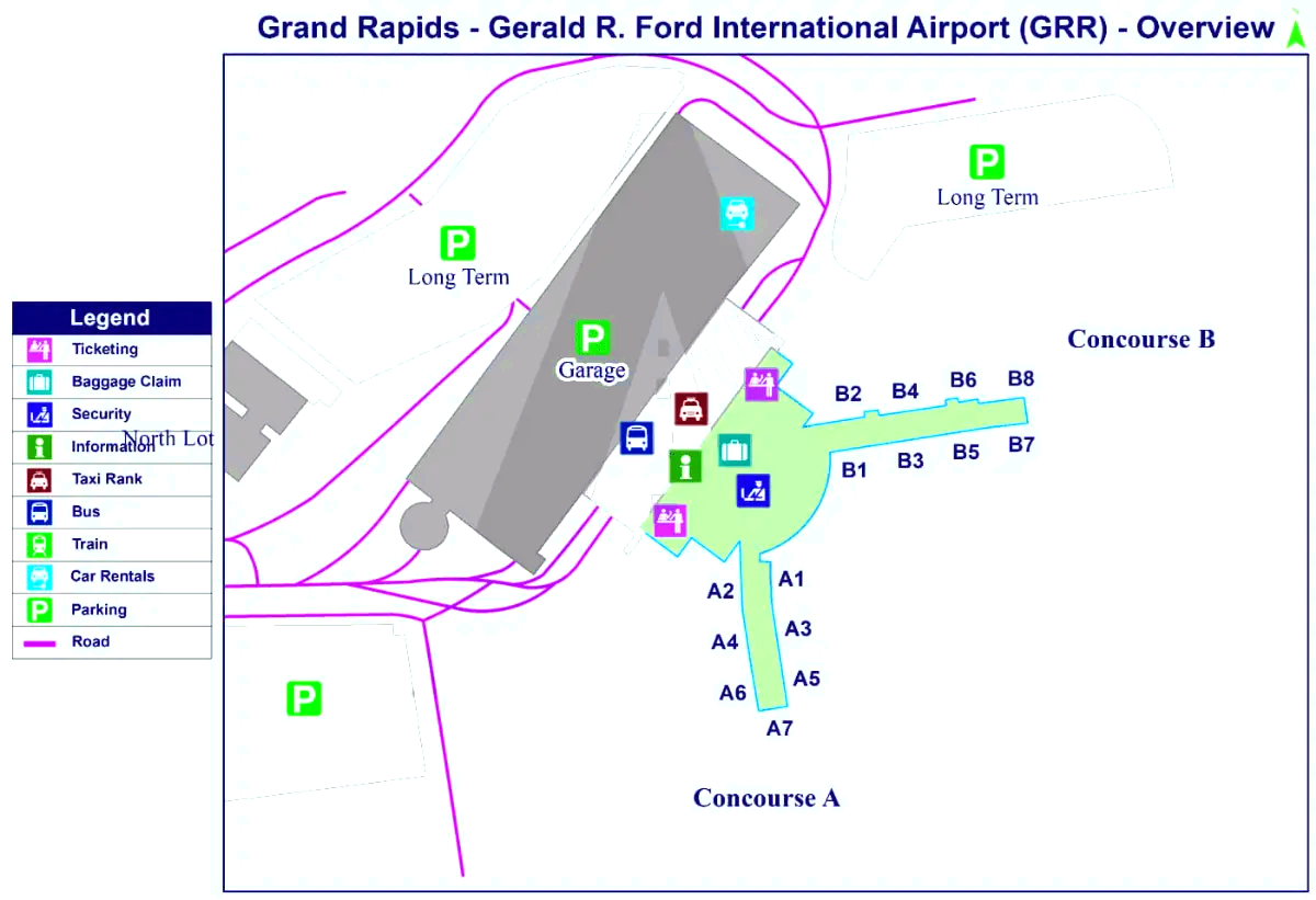 Gerald R. Ford internasjonale flyplass