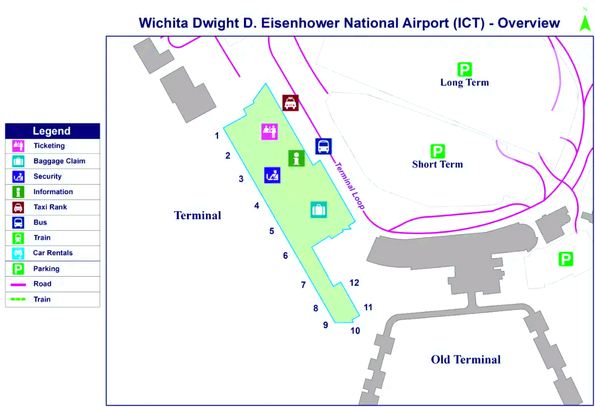 Wichita Dwight D. Eisenhower nasjonale flyplass