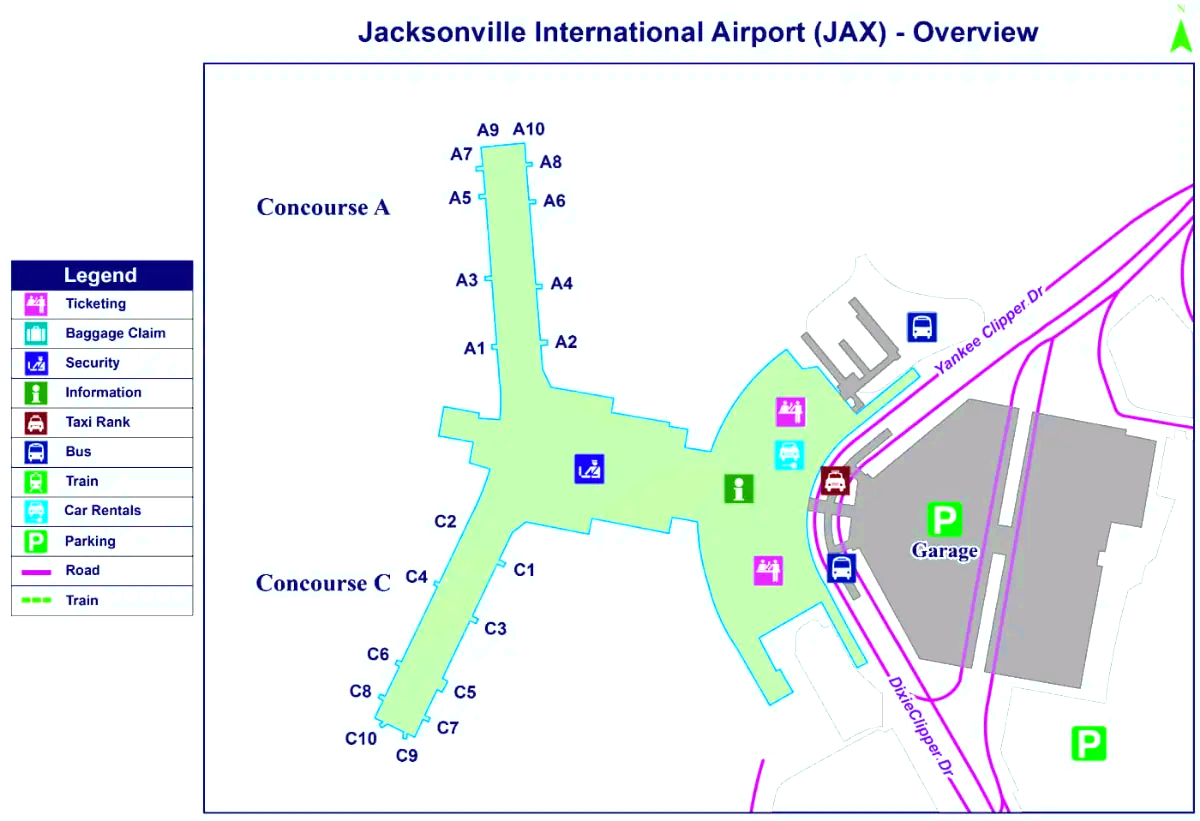 Jacksonville internasjonale flyplass