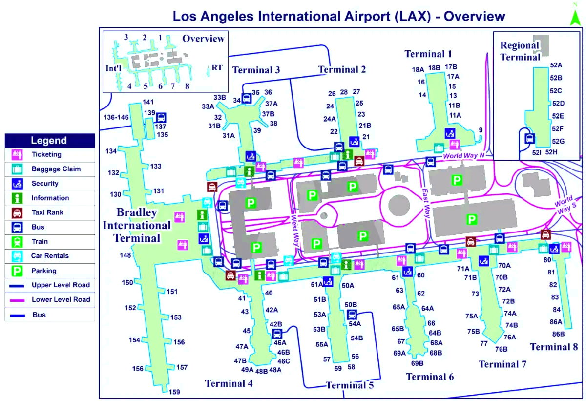 Los Angeles internasjonale flyplass