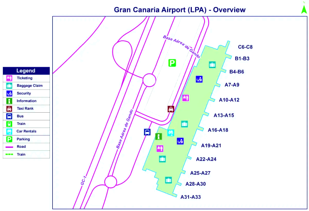 Gran Canaria flyplass