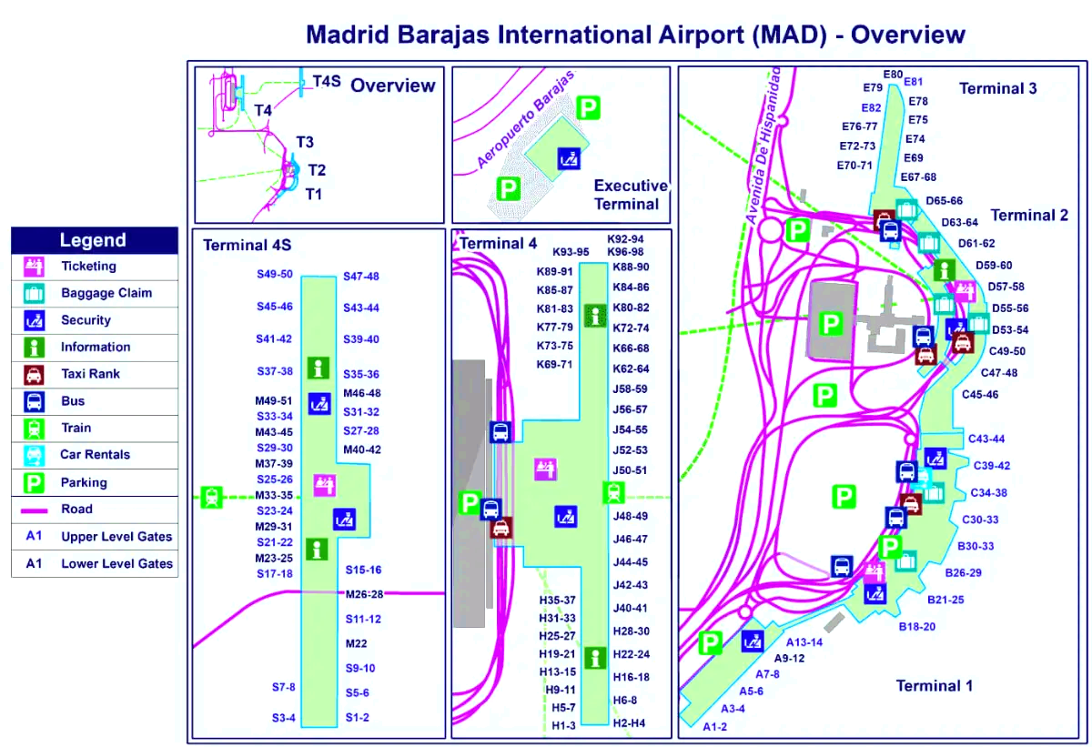 Adolfo Suárez Madrid–Barajas flyplass