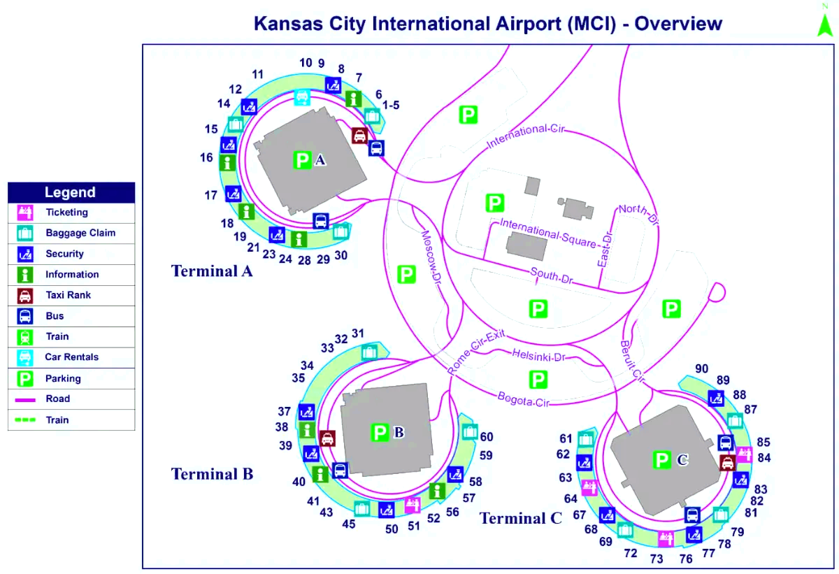 Kansas City internasjonale flyplass