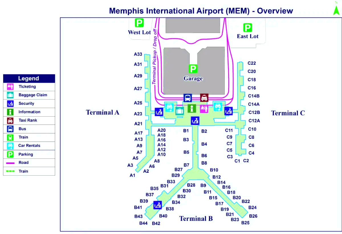 Memphis internasjonale flyplass