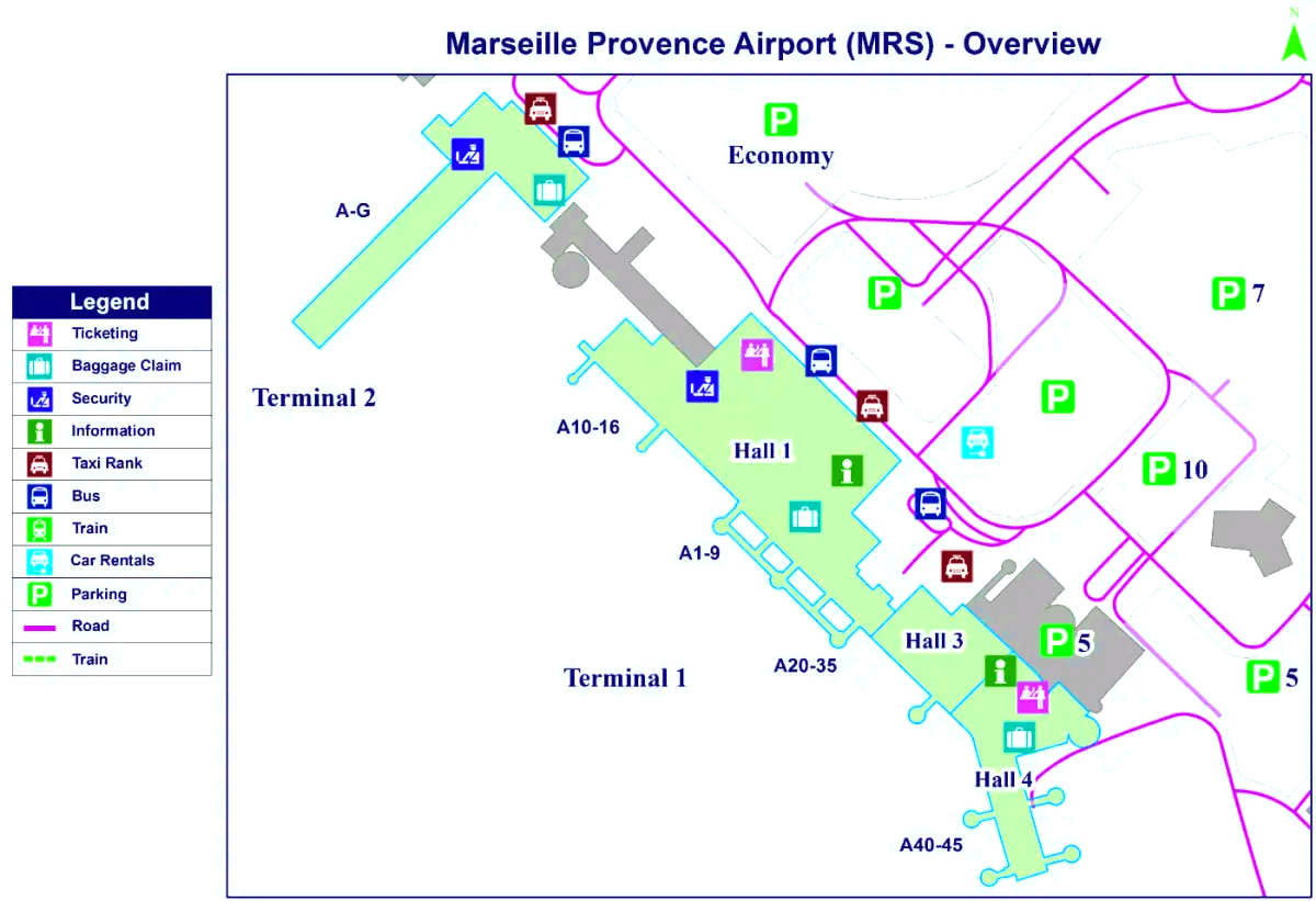 Marseille Provence flyplass