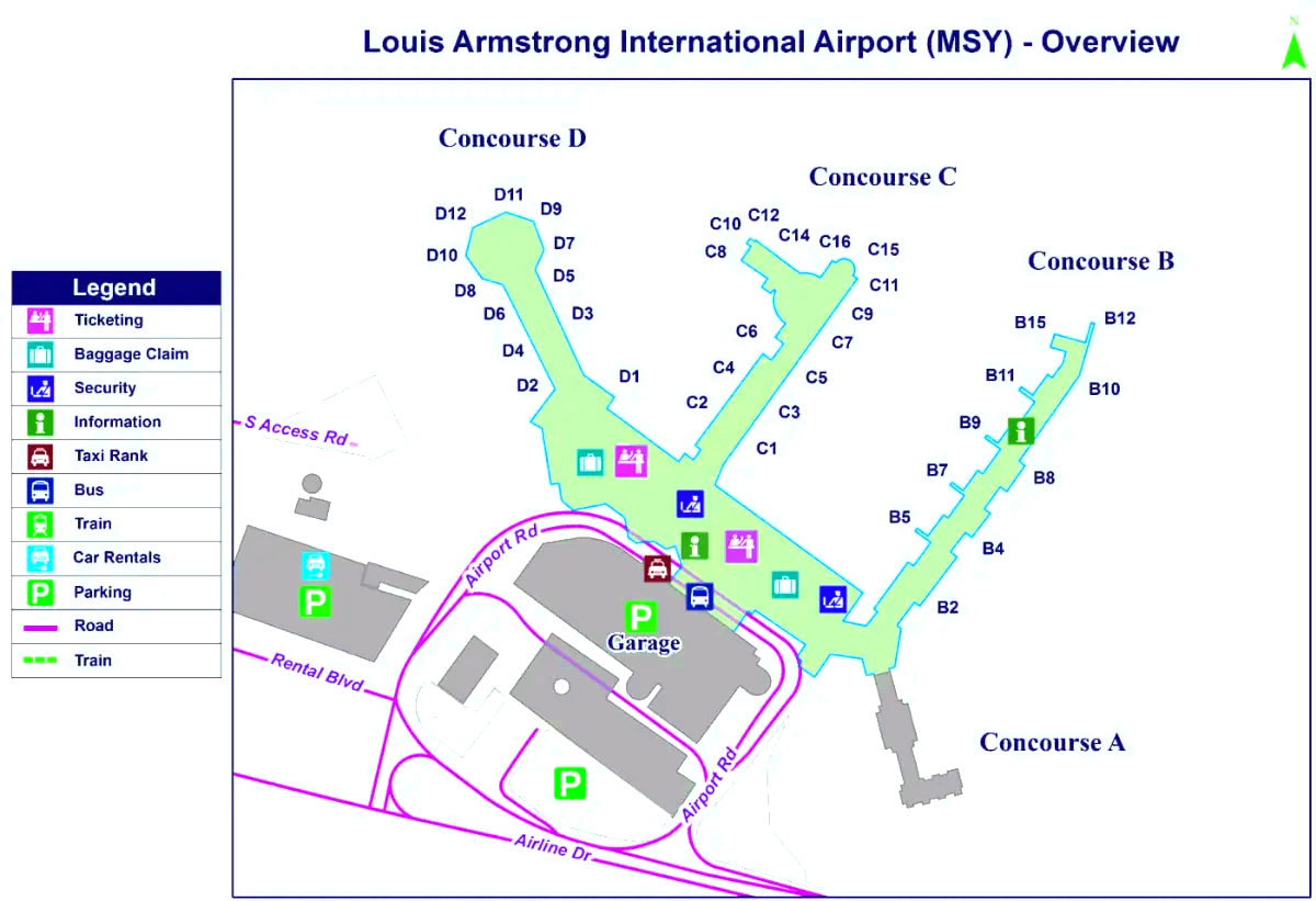 Louis Armstrong New Orleans internasjonale lufthavn