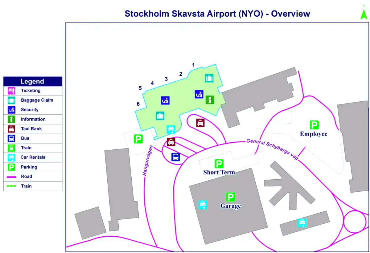 Stockholm Skavsta flyplass