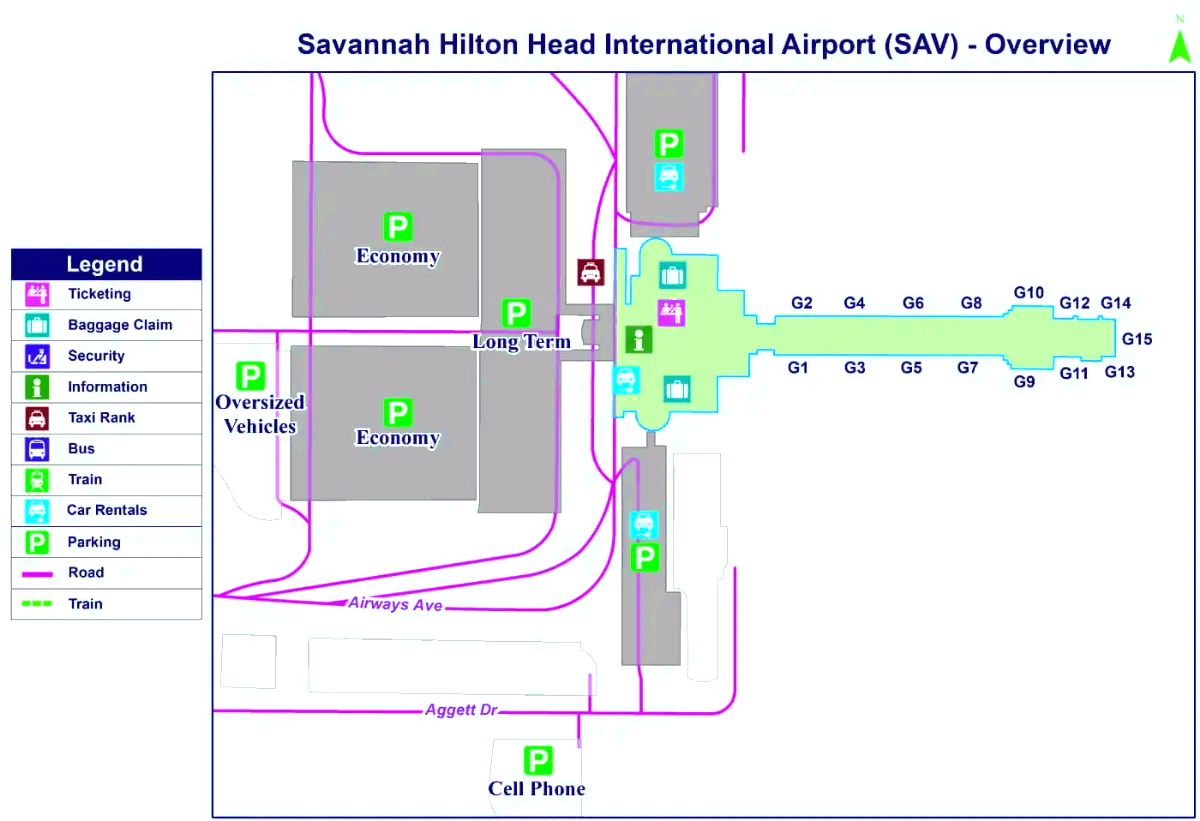 Savannah/Hilton Head internasjonale flyplass