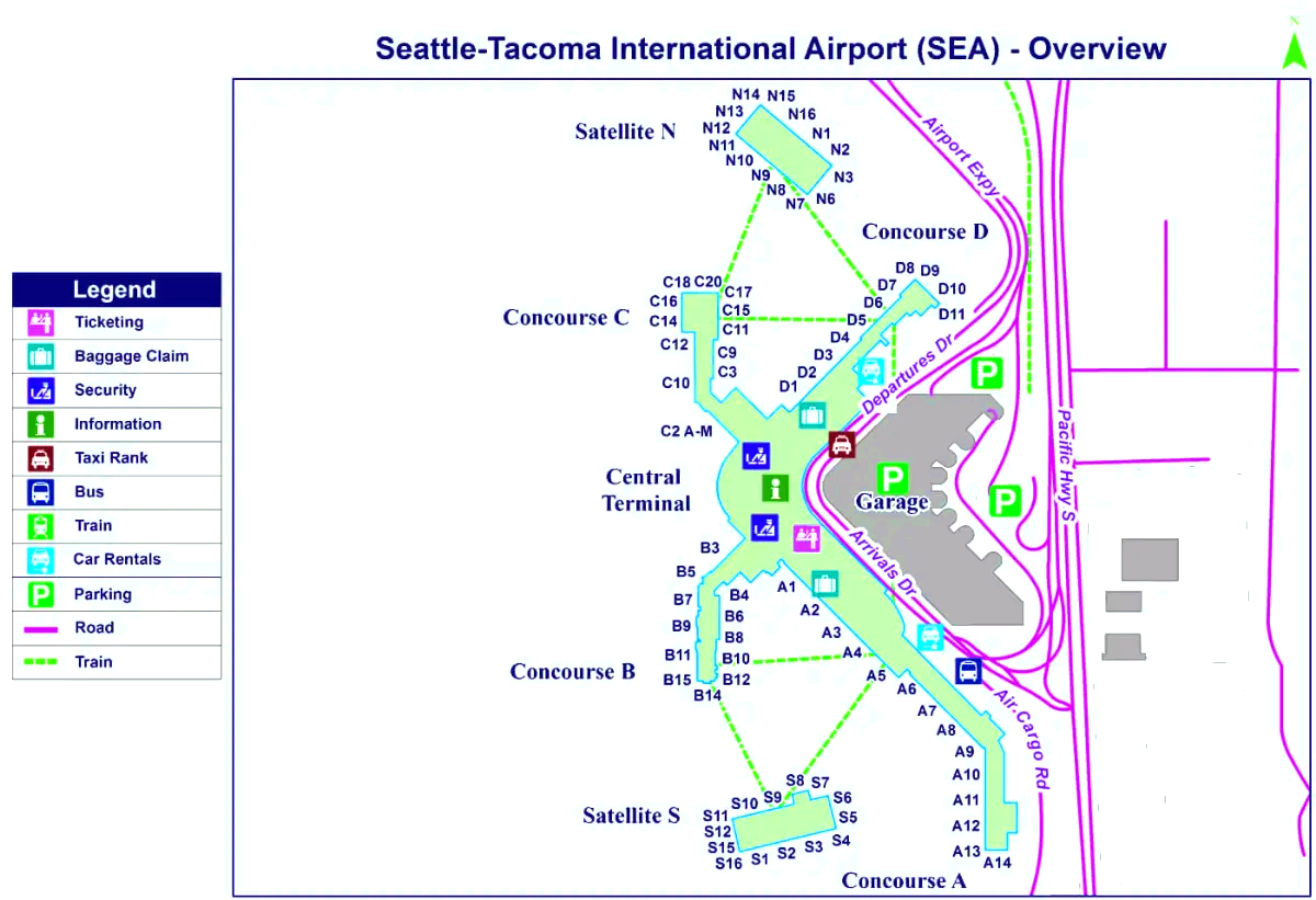 Seattle-Tacoma internasjonale flyplass