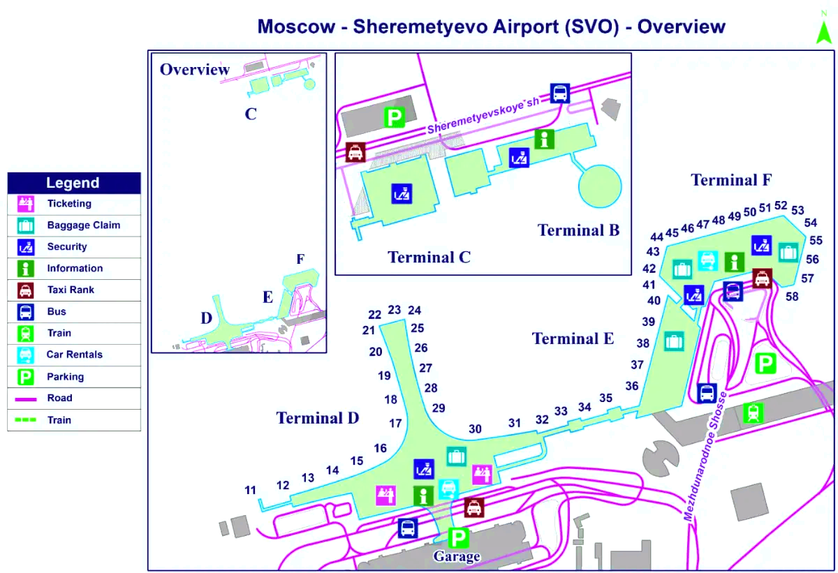 Sheremetyevo internasjonale flyplass