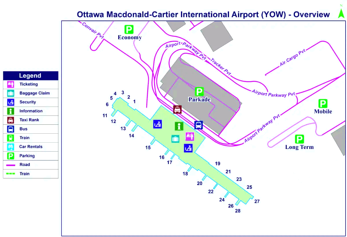 Ottawa/Macdonald-Cartier internasjonale lufthavn