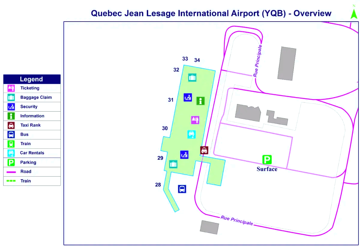 Québec City Jean Lesage internasjonale lufthavn