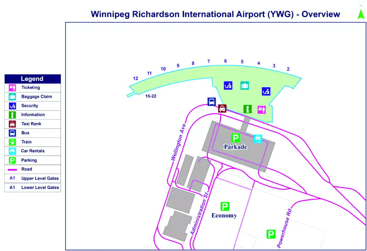 Winnipeg James Armstrong Richardson internasjonale lufthavn