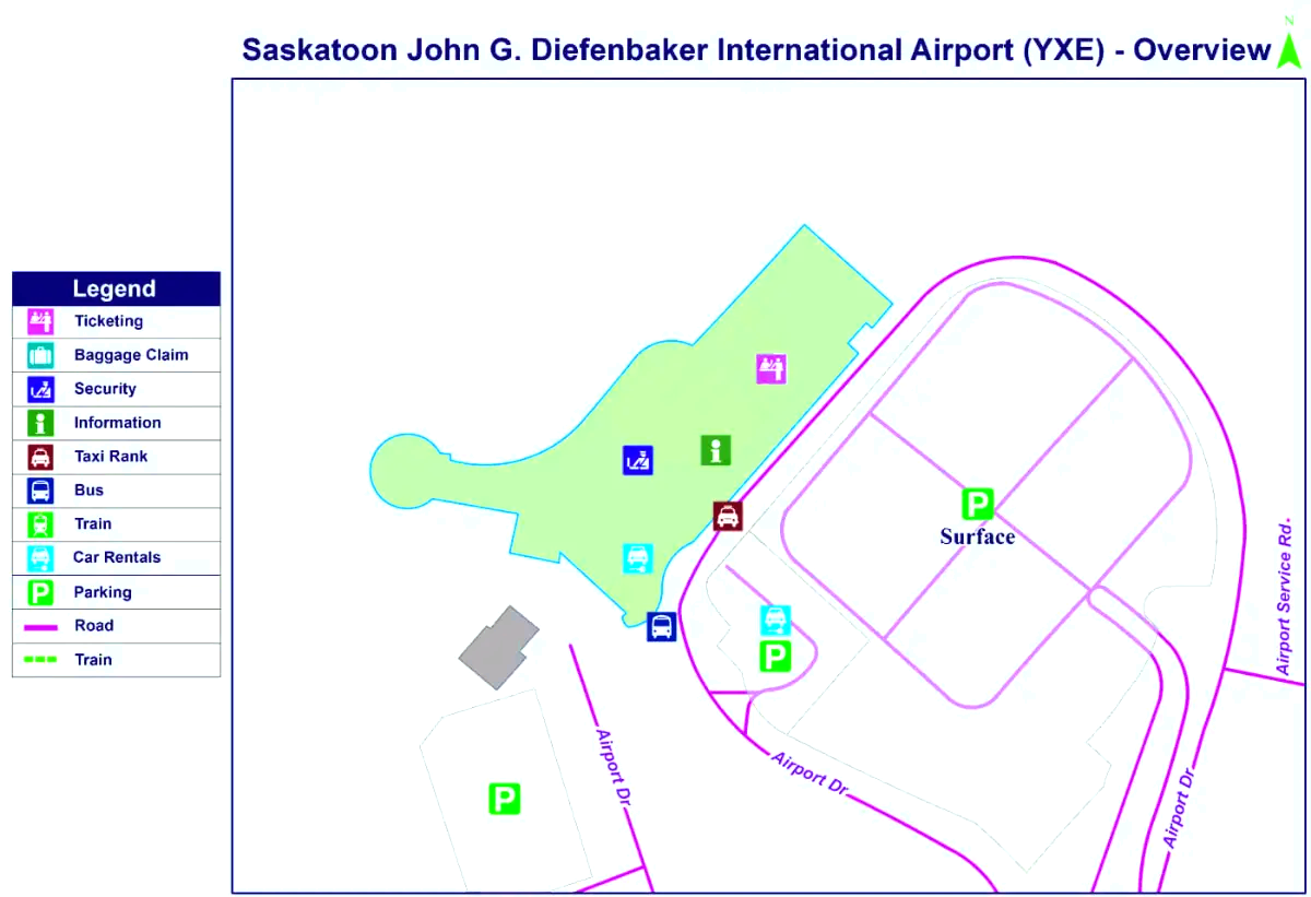 Saskatoon John G. Diefenbaker internasjonale flyplass