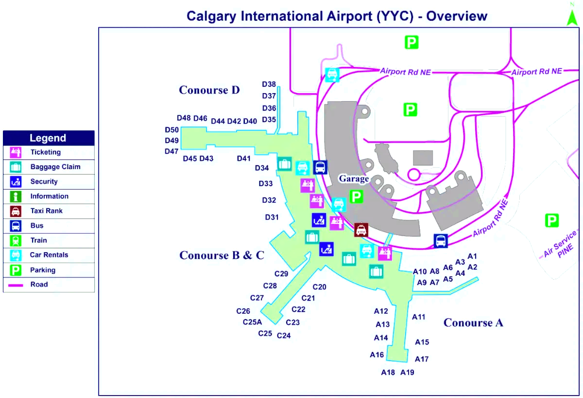 Calgary internasjonale flyplass